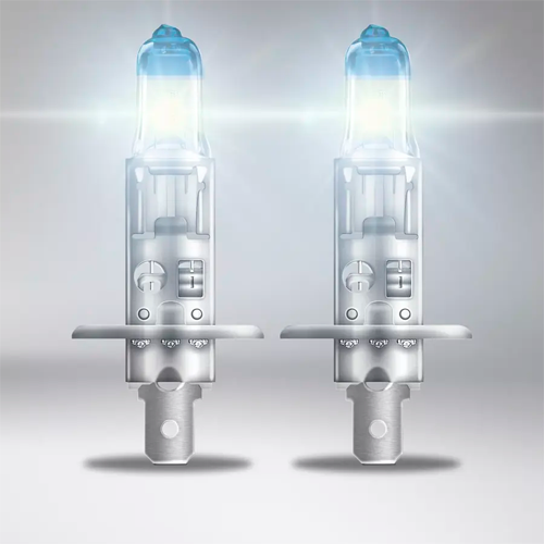 Halogen bulbs H1, 12V, 55W, 3400K, NIGHT BREAKER LASER series