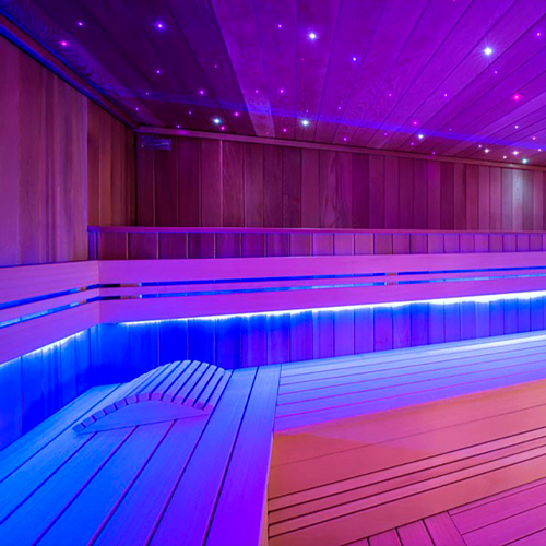 LED лента для бани и сауны COB, RGB, IP66, 24V, 14W/m, 742Lm/m