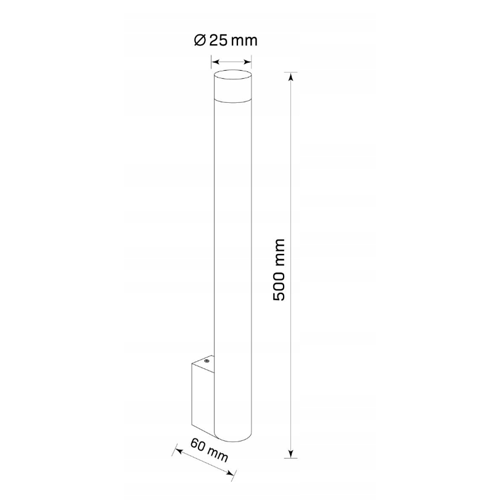 LED настенный светильник GLAM, max 8W, Excl. G9